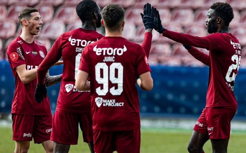 Victorie pentru CFR Cluj în amicalul cu FC Voluntari