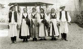 Țigani clujeni de pe strada Lingurarilor la 1914