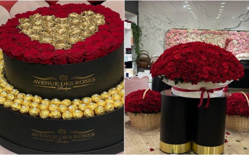 Valetine's Day la Cluj! A cumpărat flori de 37.000 de lei