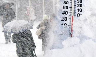 Frig extrem în toată țara: minime de până la -23° C. Când se încălzește din nou / PROGNOZA pe Cluj