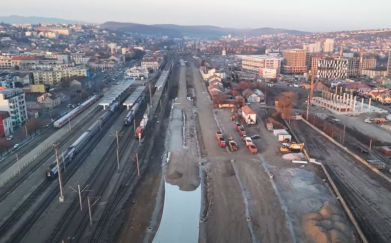 Cum merge treaba pe magistrala Cluj - Oradea. Imagini de pe lotul 1 de cale ferată, până la Aghireș