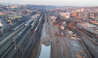 Cum merge treaba pe magistrala Cluj - Oradea. Imagini de pe lotul 1 de cale ferată, până la Aghireș