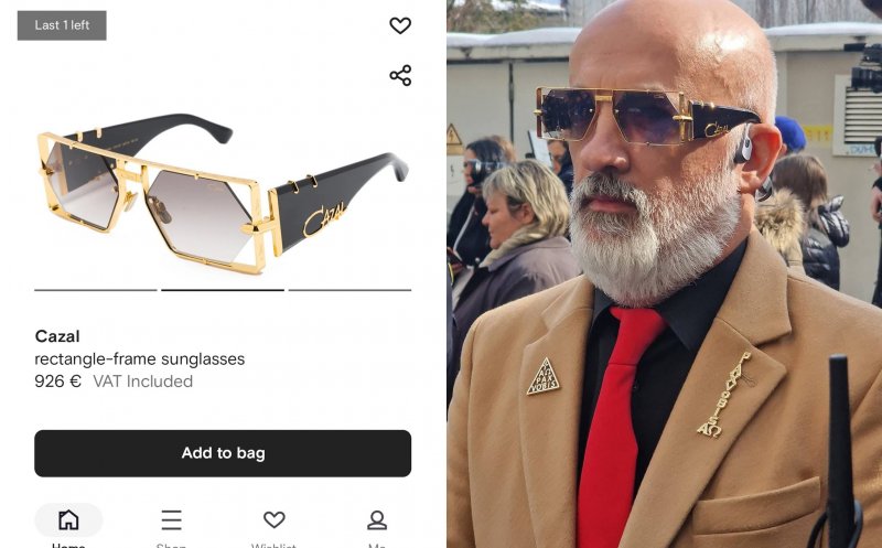 "Nu mai fiț săraki" / Avocatul lui Georgescu, ochelari la 1000 de euro