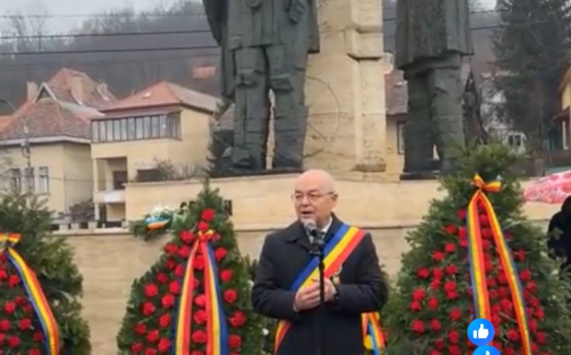 Ceremonie dedicată celor 3 eroi naționali Horea, Cloșca și Crișan