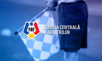 CCA a anunțat arbitrul partidei "U" Cluj - FC Botoșani. Cine va conduce jocul