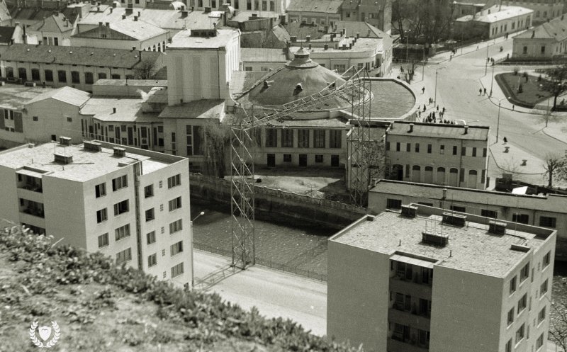 Blocurile de pe Strada Dragalina, în anul 1970