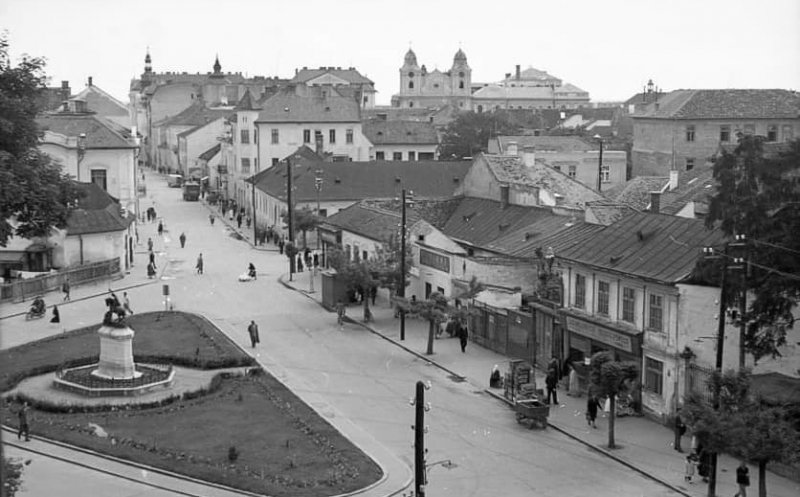 Imagine din centrul Clujului, de acum peste 100 de ani. Îți dai seama ce e acolo astăzi?