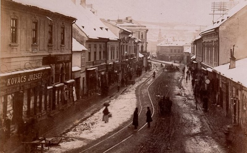 O alta perspectivă din Hotel Central (Melody) , sfârșitul sec. XIX