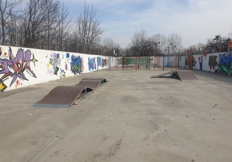 Cluj: Doi minori au vandalizat un skatepark
