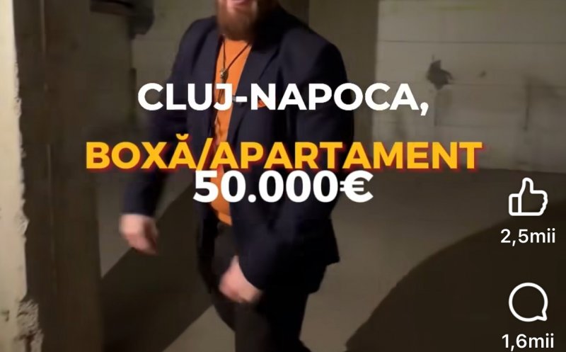 Boxe din subsolul blocurilor, vândute ca apartamente la Cluj cu 50.000 euro. Arhitectul șef al județului sesizează ANPC