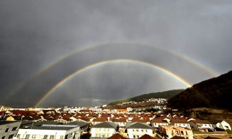 "Aoleu, câtă lume s-a uitat pe geam de acasă, numa' eu eram la lucru?" / Spectacol pe cer surprins din Floreşti