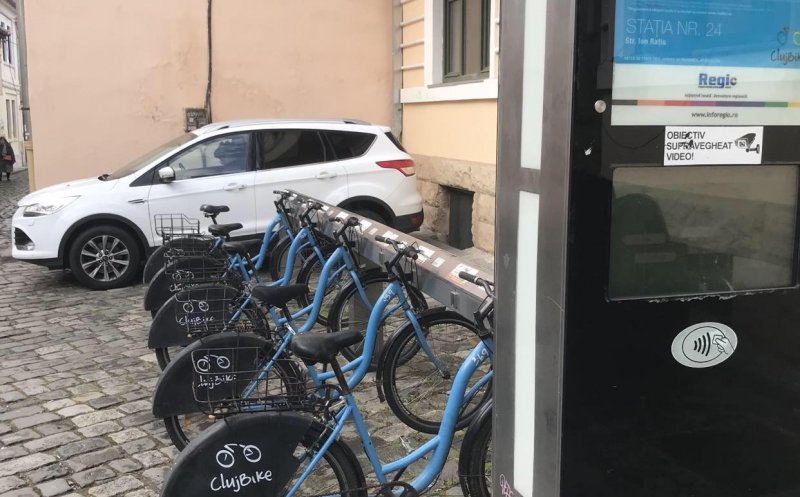 Biciclete noi în flota ClujBike. Sistemul nu mai e disponibil în Florești și Apahida