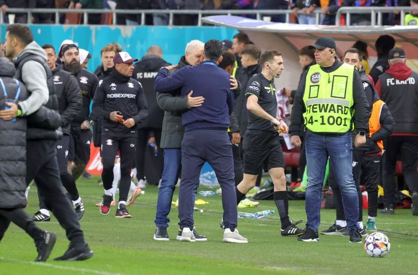 ”Am jucat pentru CFR”, i-ar fi spus Șumudică lui Charalambous la ureche după ce Rapid a făcut 3-3 cu FCSB. Apoi venit cu altă variantă