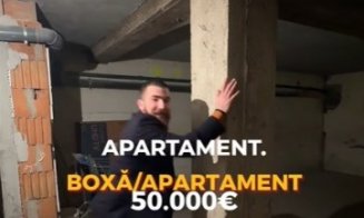 Ce spune agentul imobiliar despre boxa de 50.000 de euro din subsolul unui bloc din Cluj-Napoca, vândută ca apartament