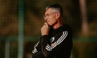 Sabău își dorește mai mult de la juniorii Universității Cluj: "Trebuie să ai material sportiv și uman"