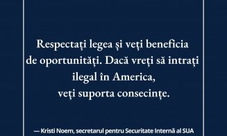 Ambasada SUA în România, mesaj amenințător la adresa românilor