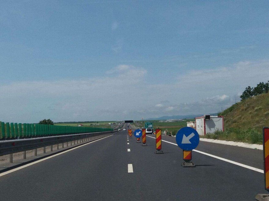 Atenție, șoferi! 5 zile cu restricții de circulație pe autostrada A10 Cluj-Alba. Se fac reparații