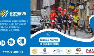Concurs caritabil de alergare la Cluj-Napoca