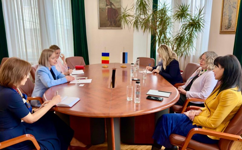 Ambasadorul Republicii Estonia la București s-a întâlnit cu prefectul Clujului