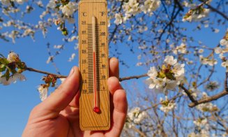 Temperaturi sub cele obişnuite în a doua săptămână din aprilie şi apropiate de cele specifice, în restul lunii