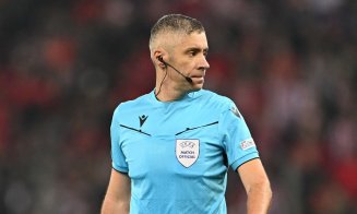 Radu Petrescu va arbitra Derby-ul Clujului. Care e palmaresul celor două echipe clujene cu el la centru
