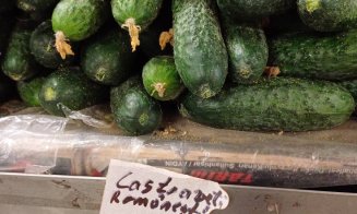 De necrezut! Cât costă 1 kilogram de castraveți românești, într-o piață din Cluj-Napoca
