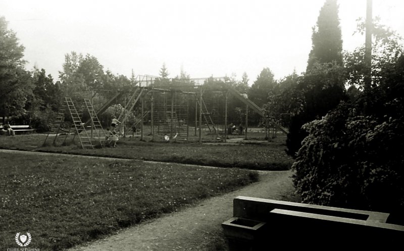 Parcul sportiv universitar clujean „Victor Babeș” (în prezent, „Iuliu Hațieganu”), 1963