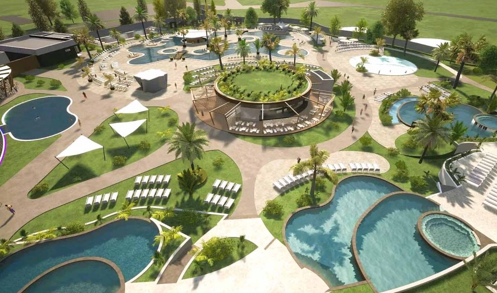 Mega-complex de relaxare cu centru SPA, într-o zonă termală, cu bani europeni, lângă Cluj