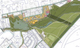 PUZ-ul pentru Parcul Est, faza I, pe masa urbanișitlor din Primăria Cluj-Napoca