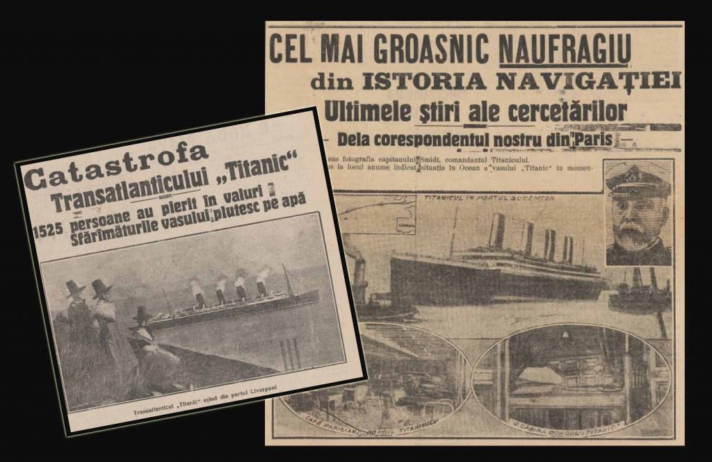 113 ani de la scufundarea Titanicului / Cum a fost relatată tragedia "oraşului plutitor" în ziarele românești
