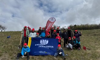 Universitatea Tehnică din Cluj-Napoca, prezentă la acțiunea de împădurire organizată în Apahida