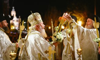 Mii de credincioși au participat la slujba de Înviere de la Catedrala Mitropolitană din Cluj-Napoca
