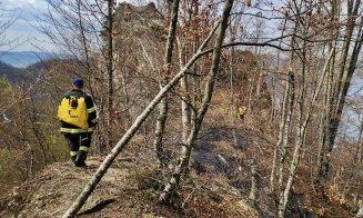 O țigară aruncată în zona forestieră uscată a fost destul pentru a pârjoli 30 de hectare de pădure / 5 zile de intervenţie, inclusiv cu elicoptere Bla