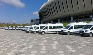 Încă 25 de microbuze electrice pentru elevii clujeni. Alin Tișe: „Drum bun șoferilor, succes copiilor”