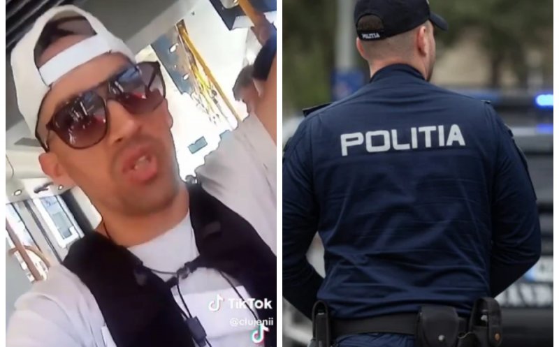 Individul care a insultat și batjocorit o tânără într-un tramvai din Cluj este căutat de poliție
