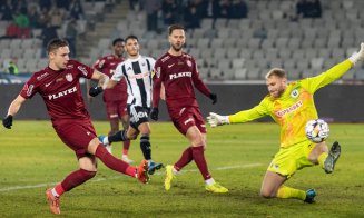 Recordul de goluri marcate de jucătorii U21 în Superligă a fost egalat. Fotbaliștii de la CFR și "U" au contribuit din plin
