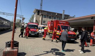 Planul ROȘU de intervenție, activat la Constanța. Două trenuri s-au tamponat, iar 5 victime au ajuns la spital