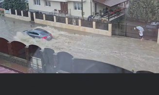 Clujul navigabil după ruperea de nori de luni seara