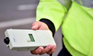 Pericol pe șoselele din Cluj: Șofer cu o alcoolemie uriașă, reținut de poliție