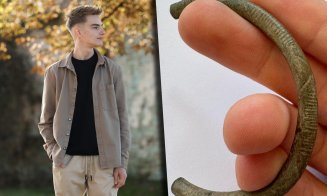 Un adolescent din Ocna Dej povesteşte pentru ZIUA de CLUJ cum s-a îndrăgostit de... antichităţi. Recent a găsit o brăţară veche de 3000 de ani