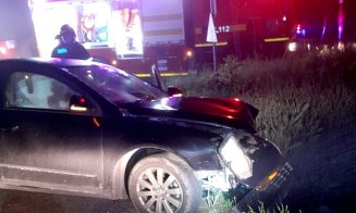 ACCIDENT cu victimă noaptea trecută, în judeţul Cluj. A intervenit SMURD-ul