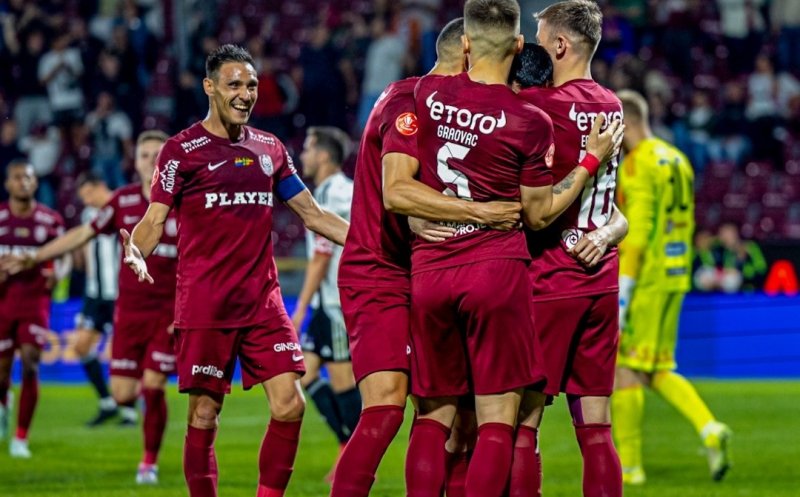 Un jucător de la CFR Cluj, inclus în echipa ideală a etapei din Superligă