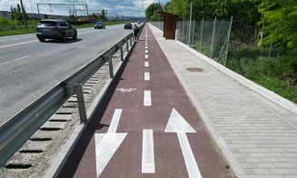 Pistă de biciclete și trotuar moderne, finalizate la Jucu