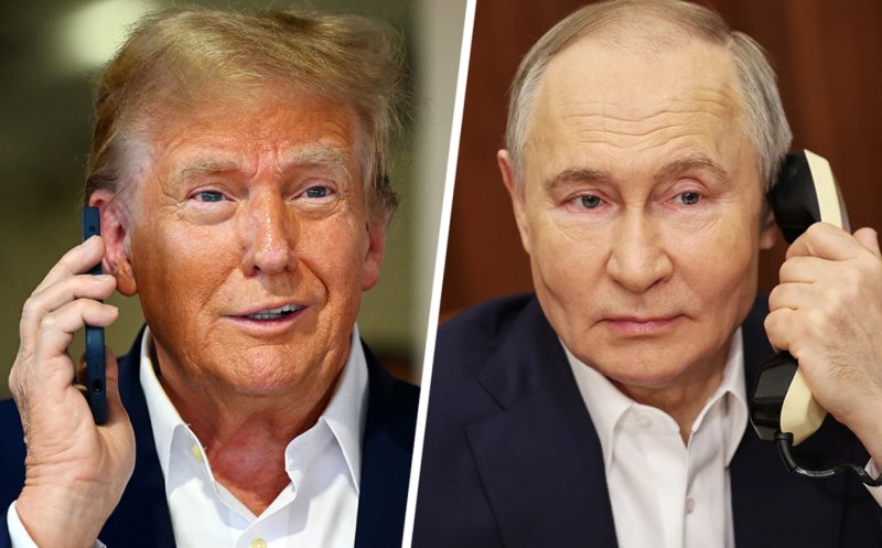 Apel telefonic de peste 2 ore între Donald Trump şi Vladimir Putin