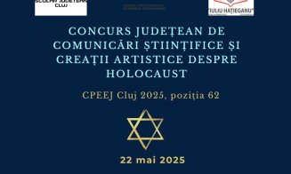 Despre Holocaust și respectarea drepturilor omului, cu elevii de gimnaziu. Concurs şi socializare incluzivă la "Iuliu Haţieganu" din Cluj-Na