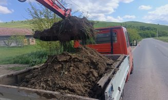 Un nou drum județean din Cluj a intrat în reparații. Ce lucrări se fac