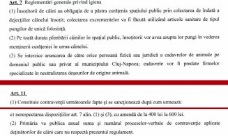 "Rahaţi" de câine peste tot în Cluj-Napoca / "Smart a la Cloooj!"