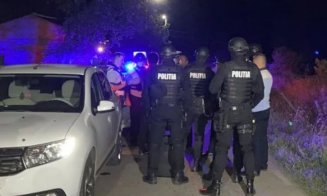 Bătaie cruntă în Baciu: 11 indivizi săltați de polițiști după ce au desfigurat doi bărbați