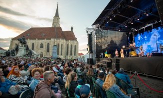 Zilele Clujului: "Chiritza în concert" a umplut Piaţa Unirii din centrul oraşului