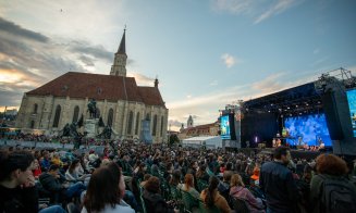 Zilele Clujului: "Chiritza în concert" a umplut Piaţa Unirii din centrul oraşului